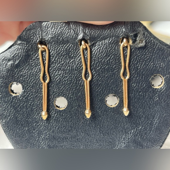 Antique Krementz men’s cufflink and buttons platinum and gold - Picture 9 of 11